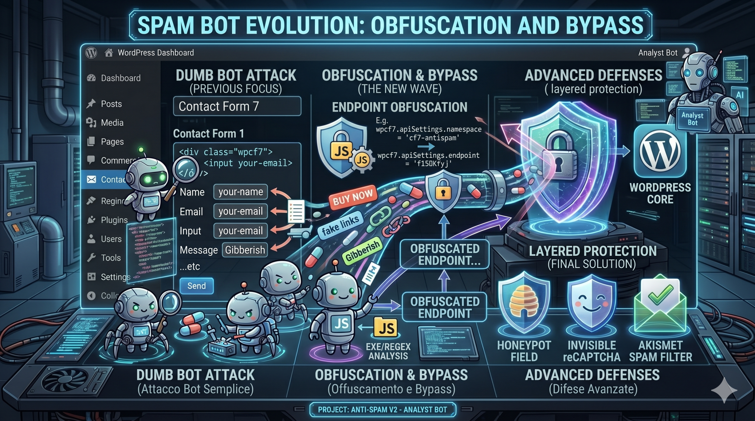 The Evolution of WordPress Spam: How Headless Botnets Bypass Defenses (and How to Stop Them)